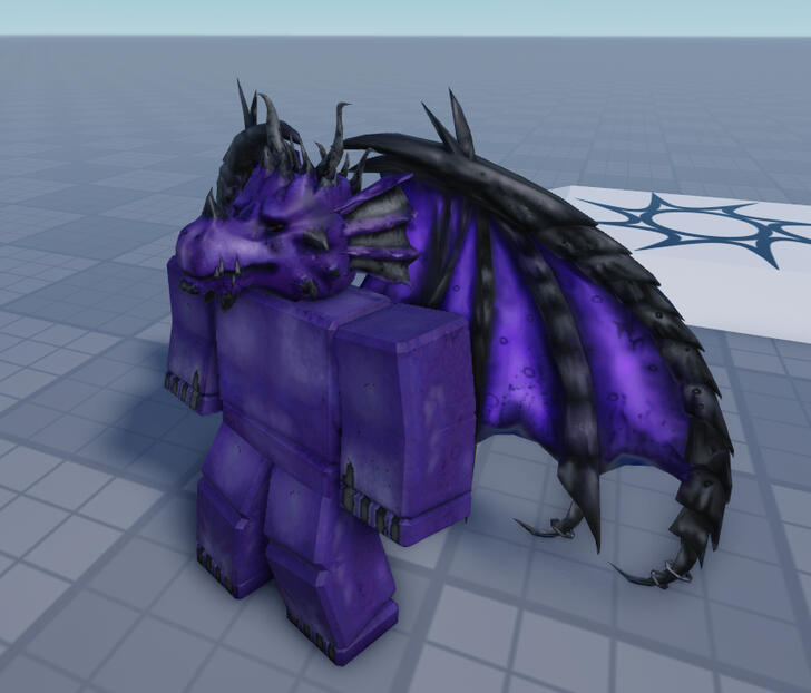 Purple Dragon UGC Set In-game